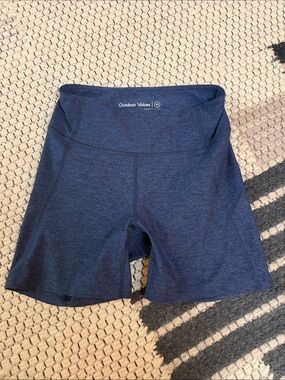 Outdoor Voices Dark Navy Women's High-Rise Athletic Shorts